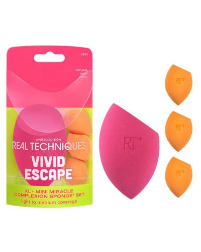 Real Techniques Xl + Mini Mcs Vivid