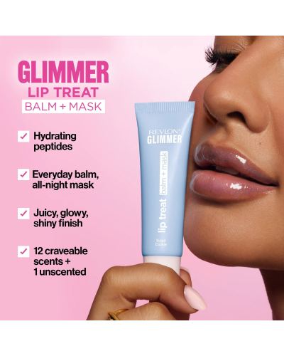 Revlon Glimmer Lip Treat Balm + Mask
