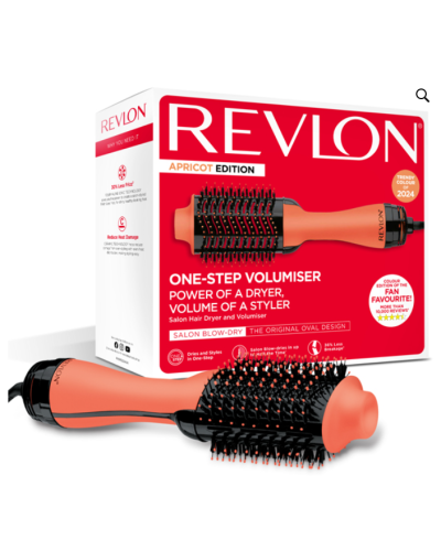 Revlon One-Step Hair Dryer and Volumiser Apricot Edition