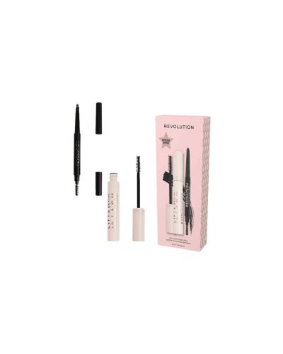 Revolution 5D Lash Mascara & Duo Brow Dark Brown