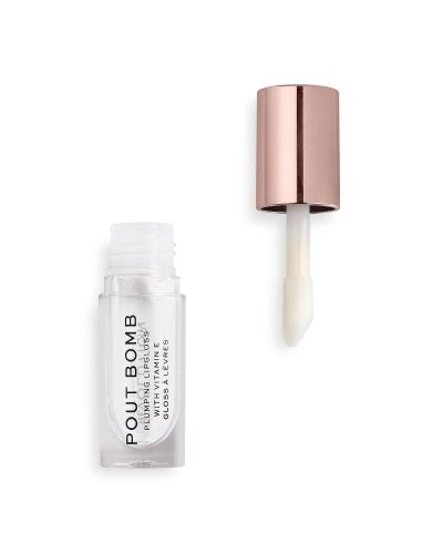 Revolution Pout Bomb Plumping Gloss Glaze Clear
