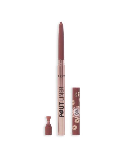 Revolution Pout Bomb Plumping Lip Liner Doll Cool Nude