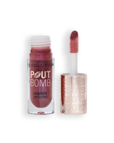 Revolution Pout Bomb Shimmer Gloss Berry