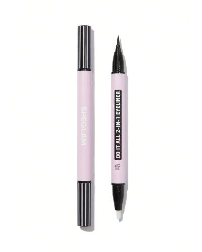 SHEGLAM Do It All 2-in-1 Eyeliner (Black)