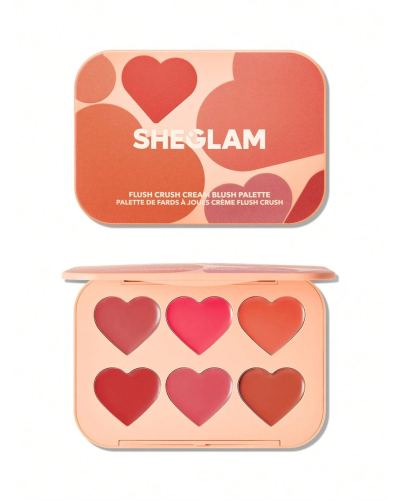 Sheglam Flush Crush Cream Blush Palette Cottage Core Garden