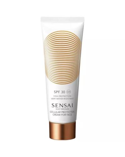 Sensai - Silky Bronze Protective Suncare Cream For Face Spf30 50ml