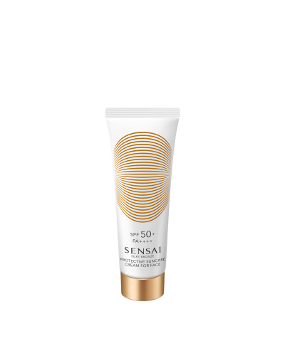 Sensai - Silky Bronze Protective Suncare Cream For Face Spf50 50ml