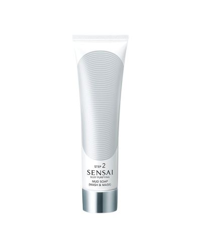 Sensai - Silky Purifying Mud Soap Wash & Mask 125ml