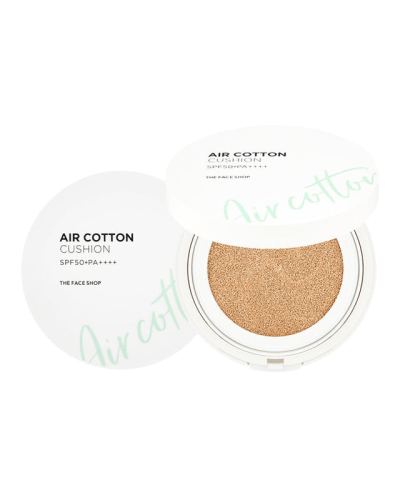 The Faceshop Air Cotton Cushion Spf50+ Pa++++ -  201 Light Beige