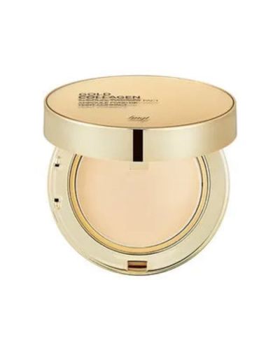 The Faceshop Fmgt Gold Collagen Ampoule Two-Way Pact 201