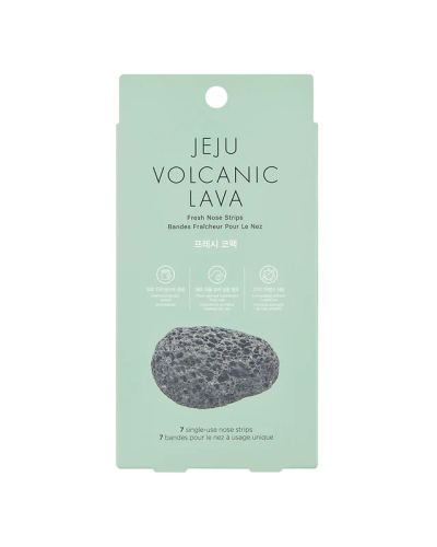 The Faceshop Jeju Volcanic Lava Fresh Nose Strips 7Pcs