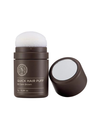 The Face Shop Quick Hair Puff 02 Dark Brown 7g
