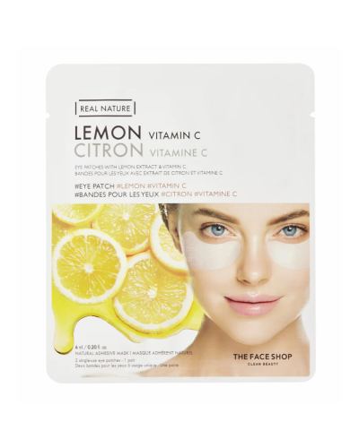 The Faceshop Real Nature Eye Patch Lemon Vit.C 6ml