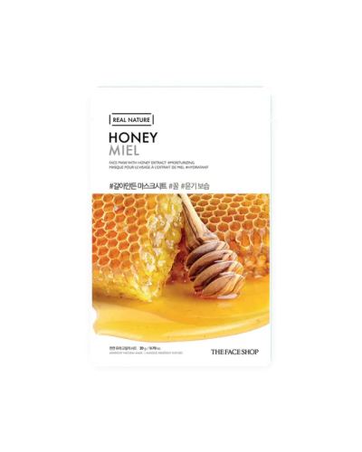 The Faceshop Real Nature Honey Face Mask 20g