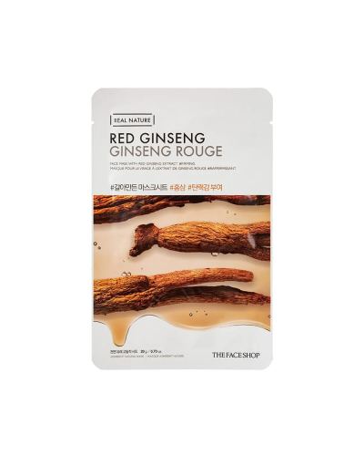 The Faceshop Real Nature Mask Sheet Red Ginseng 20g
