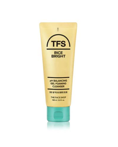 The Faceshop Rice Bright Ph Balancing Gel Foaming Cleanser 100ml
