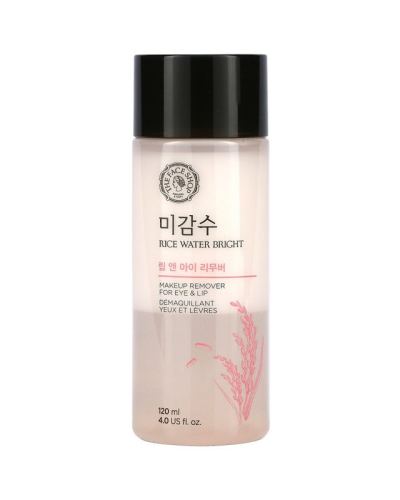 The Faceshop Rice Water Bright Makeup Remover For Lip & Eye 120ml