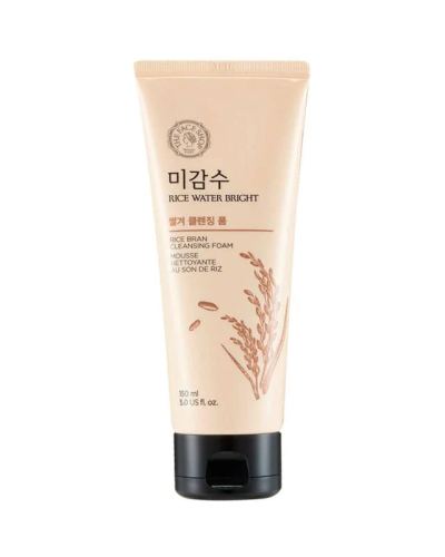 The Faceshop Rice Water Bright Rice Bran Foaming Cleanser 150Ml