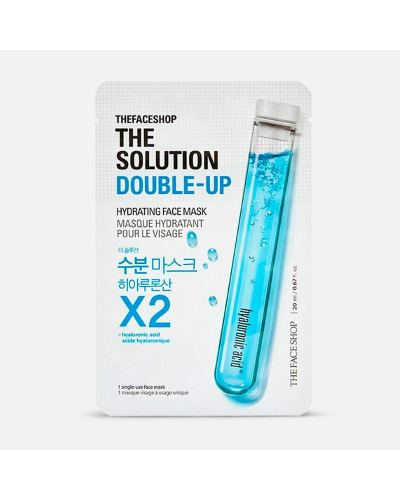 The Faceshop The Solution Double-Up Hydrating Face Mask 20ml