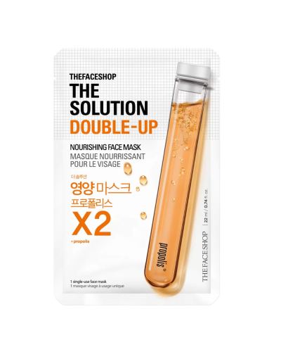The Faceshop The Solution Double-Up Nourishing Face Mask 22ml