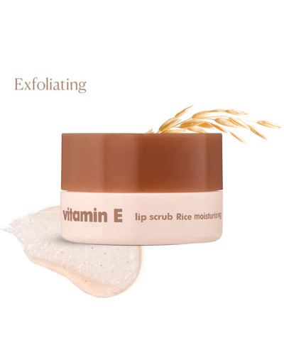 The Faceshop Vitamin E Lip Scrub Rice 14g