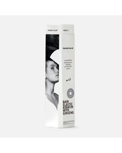Trendy Hair Bainelastic Keratin & Ginseng Shampoo 300ML