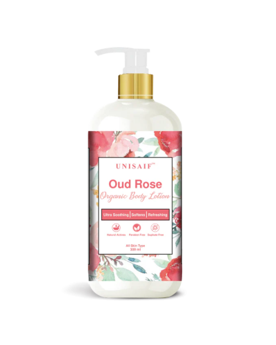 Unisaif Oud Rose Body Lotion 300ml