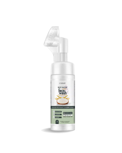 Unisaif Rice Water Foaming Face Wash 150ml