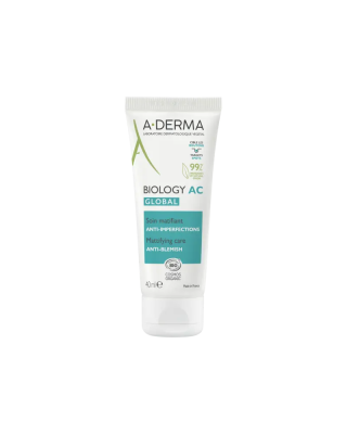 A-Derma Biology AC Global Mattifying Care Anti-Blemish 40ml