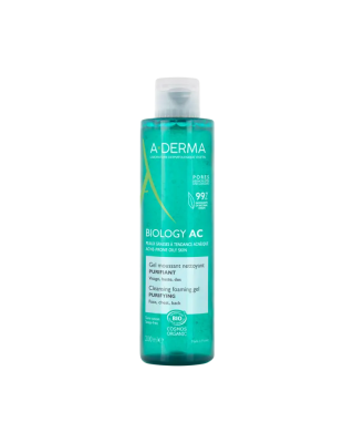 A-Derma Biology AC Purifying Cleansing Foaming Gel 200ml